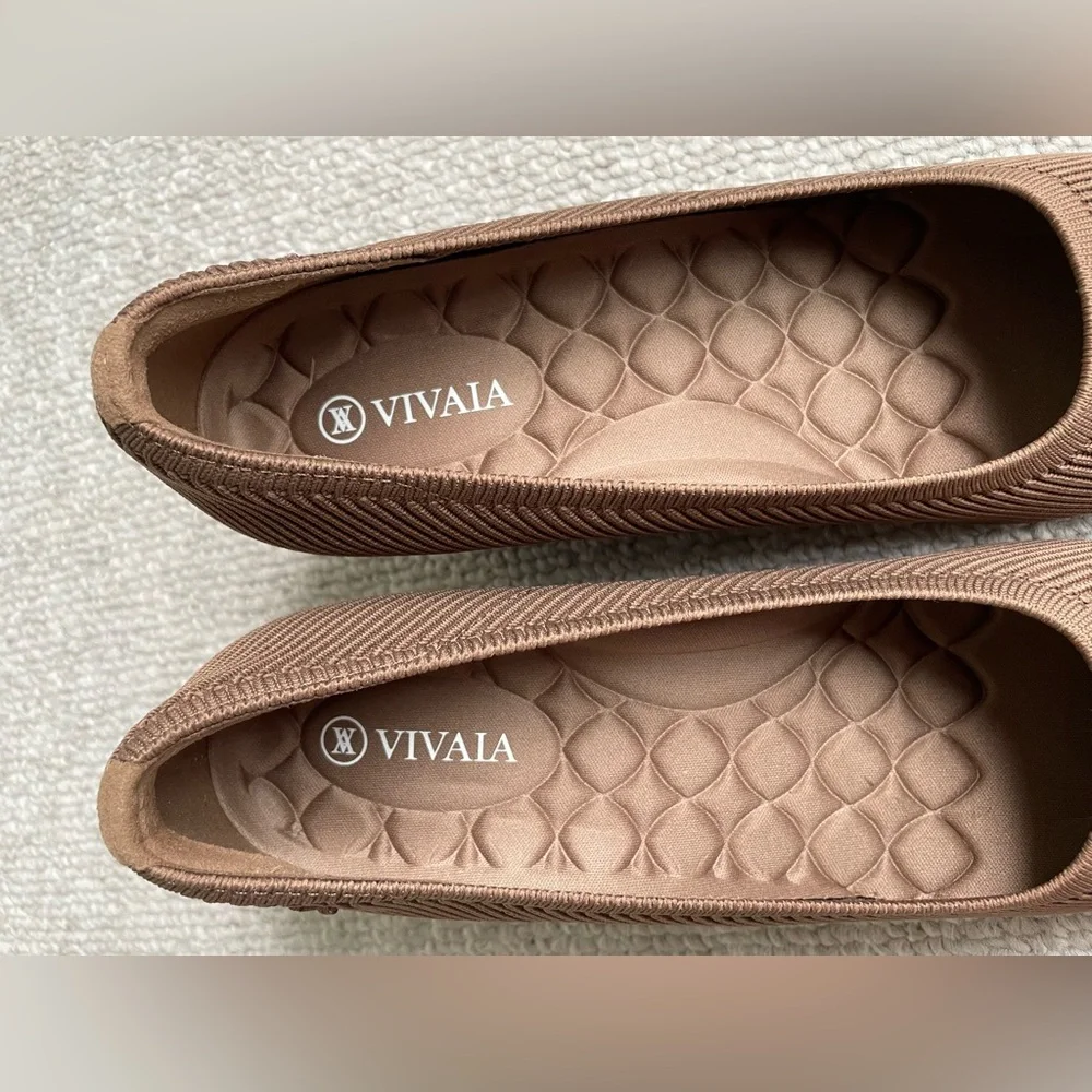 NWOB Vivaia Margot Square-Toe Wedge Pro, Espresso, Size US 9 (EU 40) - Picture 7 of 9